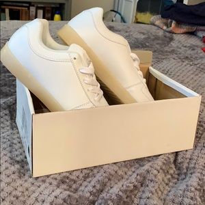 Light up LED white sneakers
